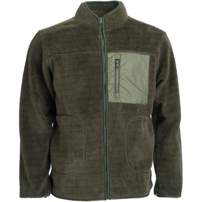 Roberto Jeans BLOOM / Poly Sherpa jacket Jacket 073 Dusty GREEN