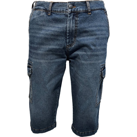 Roberto Jeans Eliam capri - X-size Shorts 053 Stonewash
