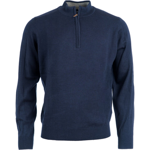 Finesmekker HAROON - 1/3 Zip Knit Knit 058 NAVY
