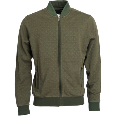 Roberto Jeans LOKI/ Sweatshirt full zipper Sweatshirts 076 OLIVE