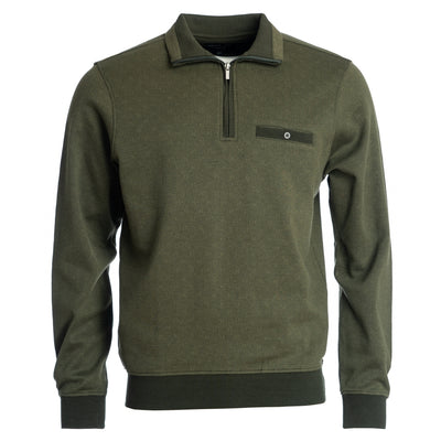 Roberto Jeans LUIS/ Sweatshirt 1/4 zipper Sweatshirts 076 OLIVE
