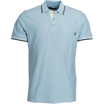 Roberto Jeans NEIBER / Polo shirt S/S Polo 052 Light BLUE