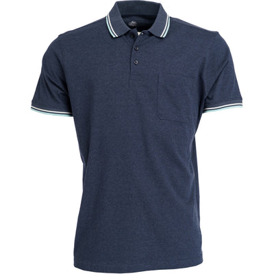 Roberto Jeans Nabil polo - X-size Polo 158 NAVY melange