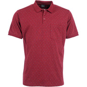 Roberto Jeans Nassor polo shirt Polo 348 BORDEAUX