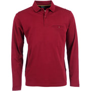 Roberto Jeans Nester polo shirt m. lange ærmer - x-size Polo 048 BORDEAUX