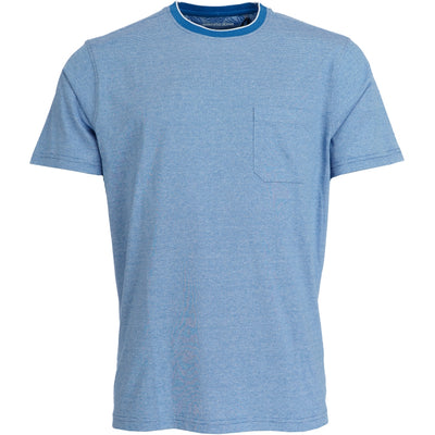 Roberto Jeans Newman T-shirt - X-size T-shirts 064 DAPHNE BLUE