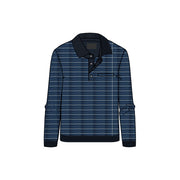 Roberto Jeans Nisan polo shirt m. lange ærmer og rib Polo