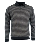 Roberto Jeans Nisan polo shirt m. lange ærmer og rib Polo 499 BLACK