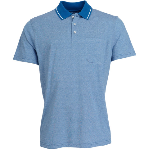 Roberto Jeans Normand polo - X-size Polo 064 DAPHNE BLUE
