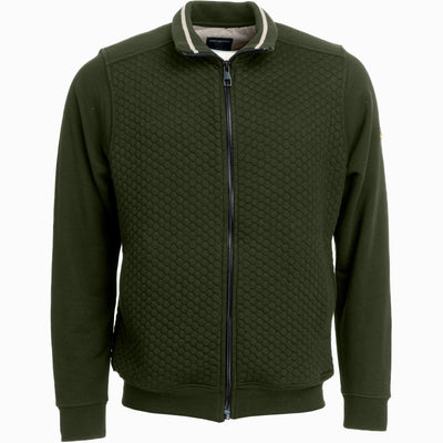 Finesmekker Okelle sweatshirt cardigan - x-size Sweatshirts 077 Dark OLIVE