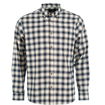 Roberto Jeans Seneko flannel shirt Shirts 290 OFF WHITE/NAVY