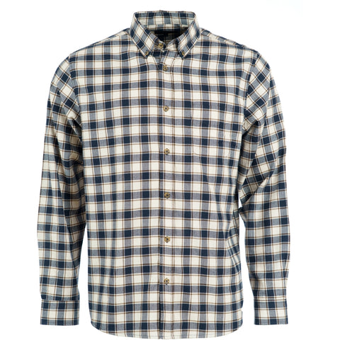 Roberto Jeans Seneko flannel shirt Shirts 290 OFF WHITE/NAVY