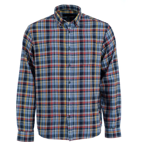 Roberto Jeans Serian flannel shirt - X-size Shirts 246 RED/NAVY