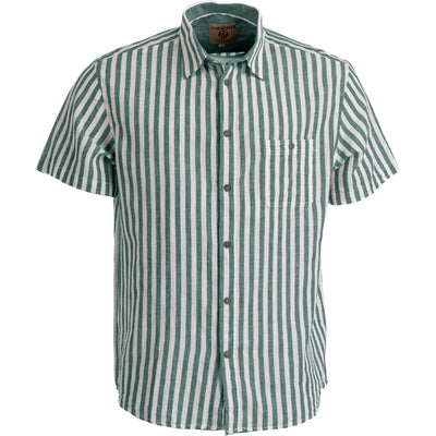Finesmekker Silvester - kortærmet - X-size Shirts 465 Dusty GREEN