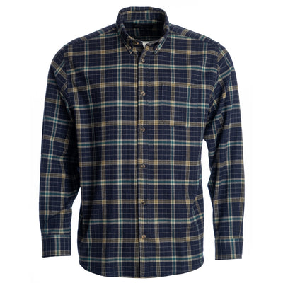 Roberto Jeans Stamo flannel skjorte Shirts 258 NAVY/OLIVE