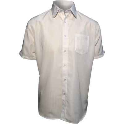 Roberto Jeans Steward - kortærmet - X-size Shirts 010 White