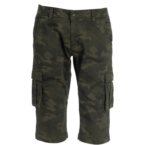 Finesmekker DYLAN / Cargo Capri shorts Shorts 376 ARMY camouflage