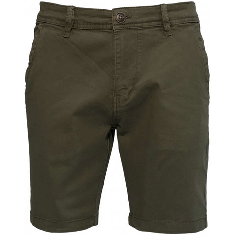 Roberto Jeans Eron shorts - X-size Shorts 077 Dark OLIVE