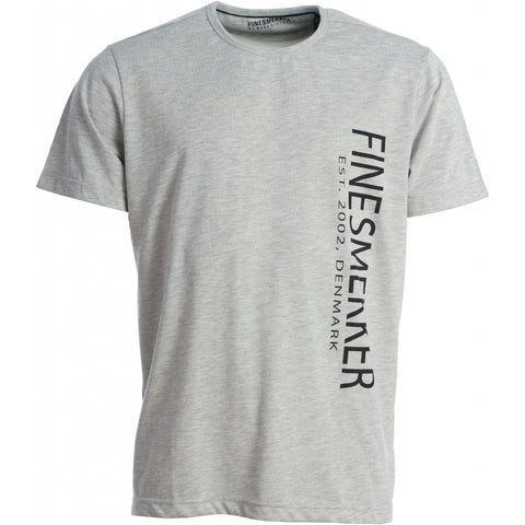 Finesmekker Ferdie T-shirt T-shirts 193 GREY melange