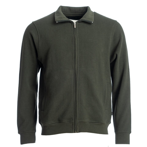 Roberto Jeans Lior sweatshirt - X-size Sweatshirts 077 Dark OLIVE