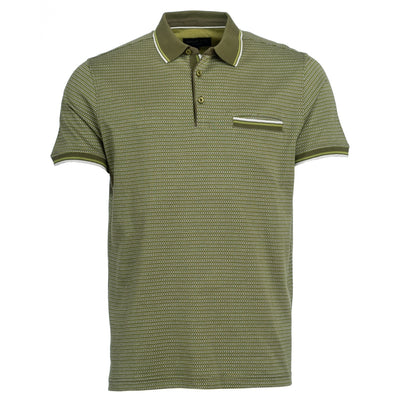 Roberto Jeans Nit polo Polo 376 OLIVE