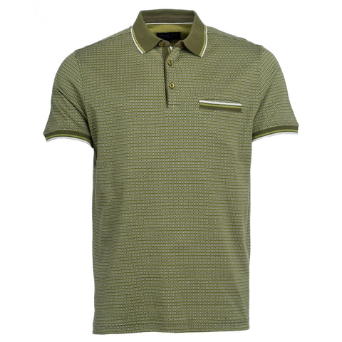 Roberto Jeans Nit polo - X-size Polo 376 OLIVE